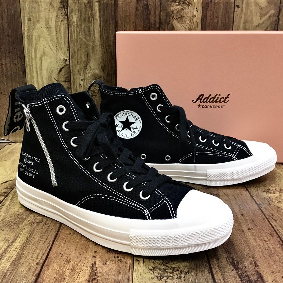 CONVERSEコンバース ADDICTアディクト×WTAPSダブルタップス×UNDERCOVERアンダーカバー CHUCK TAYLOR CANVAS/UW Z HI 1SD164新品【US8.5(27cm)】【MFWA70685】