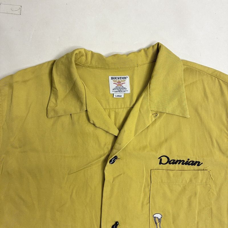 1950年代 Amberley ボウリングシャツ ヴィンテージ レーヨン USED