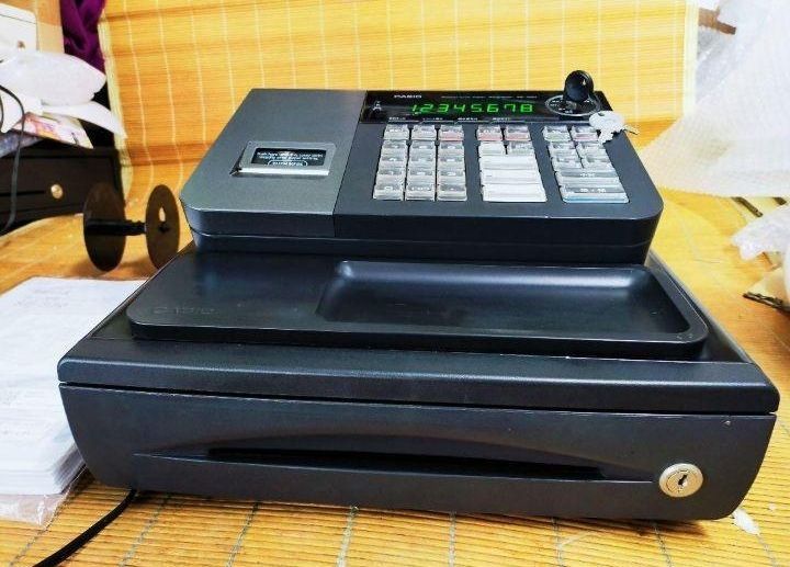 カシオレジスター　SE-S30　人気機種　コンパクト　送料無料　688001 Amazon.co.jp: カシオ レジスター 8部門 小型ドロア SE-S30-BK