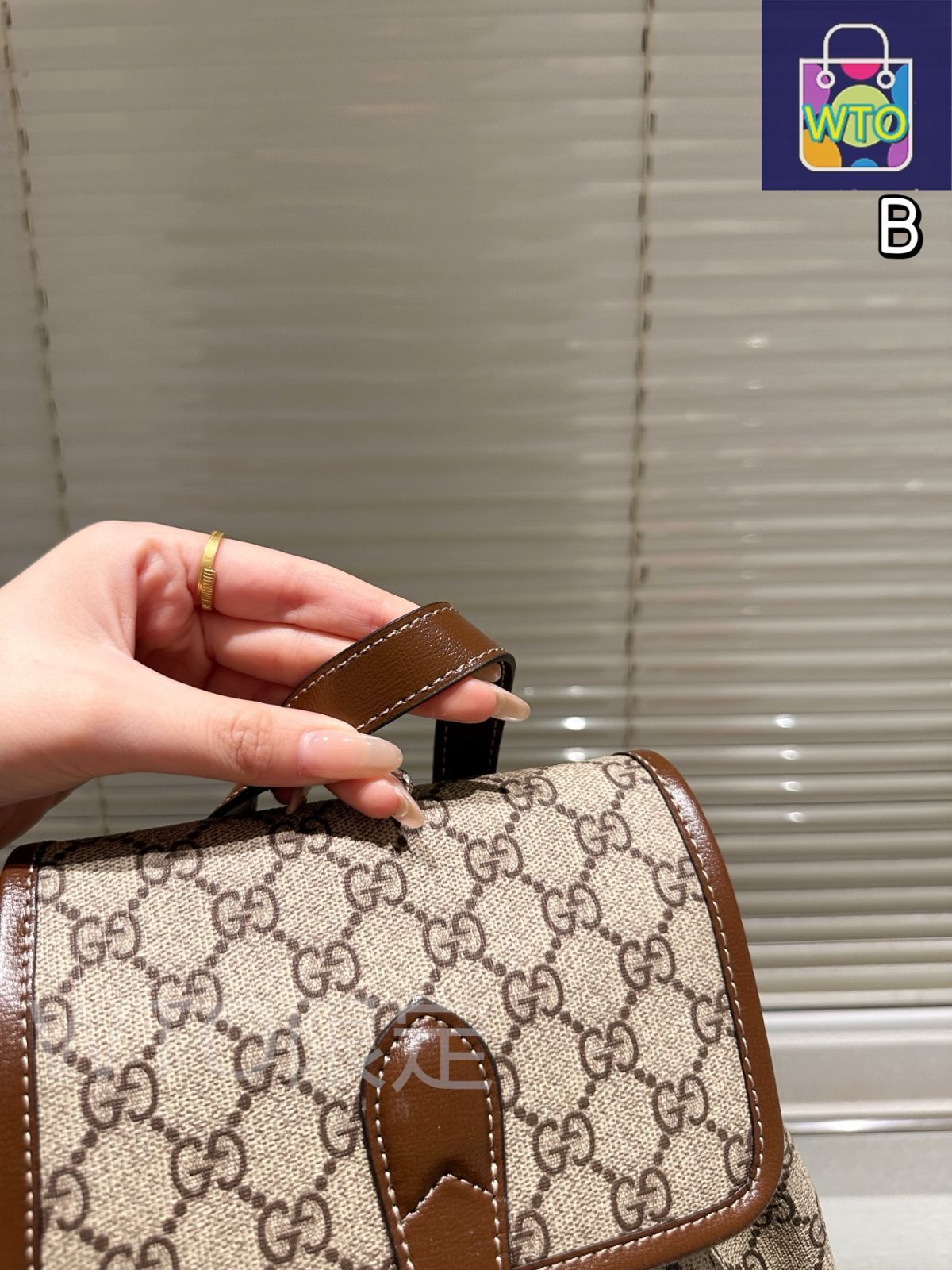 今日特価】Gucci モノグラム ダブルショルダーバッグ（男女兼用