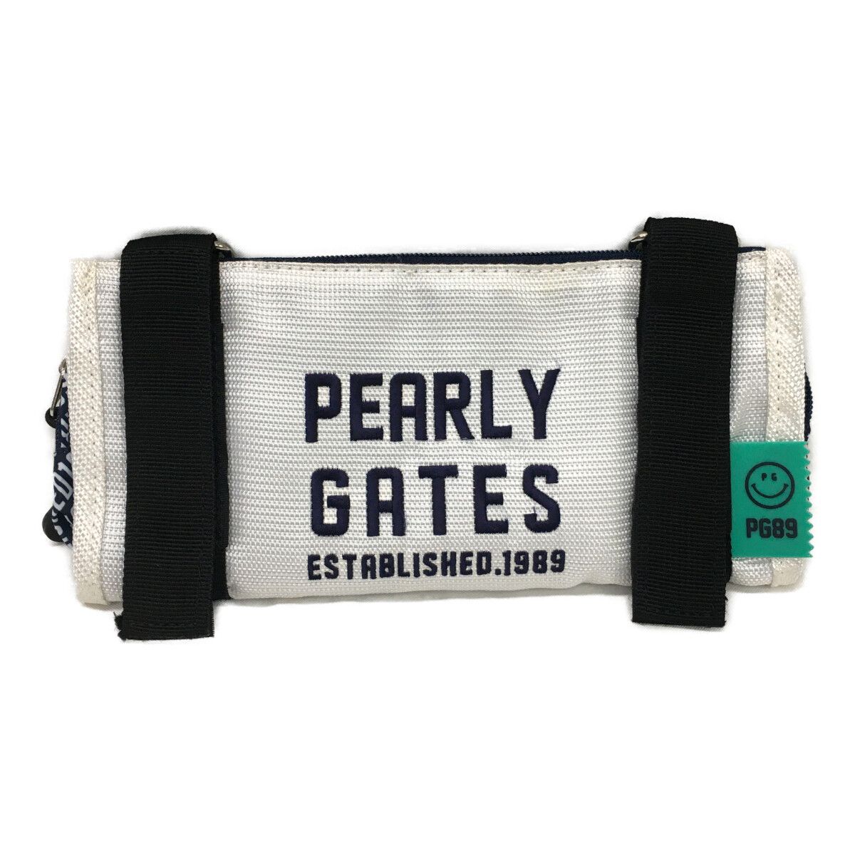 中古 パーリーゲイツ PEARLY GATES マルチケース ホワイト 白