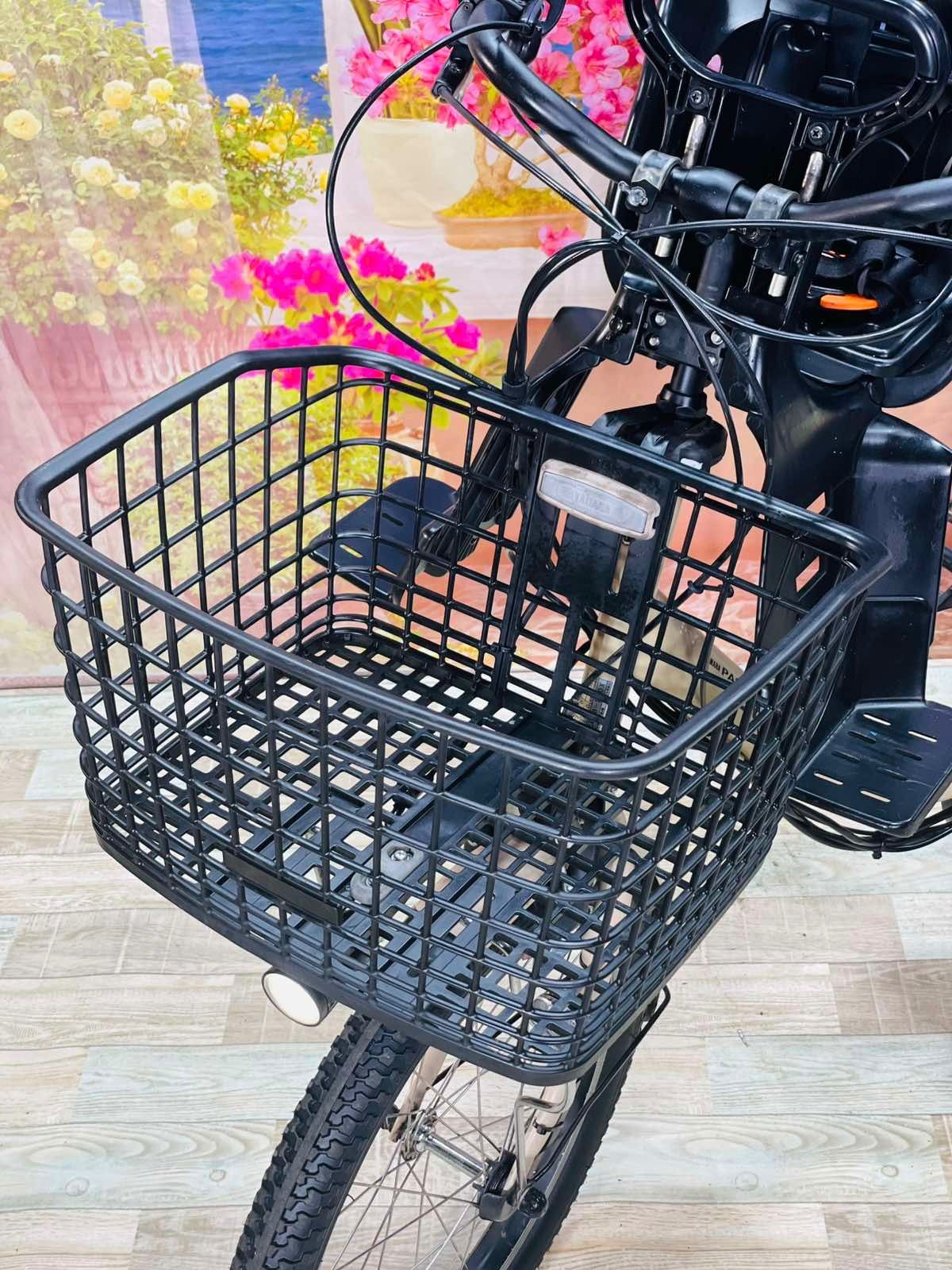 ヤマハPAS最上級バビー　マカロンラテ⭐️　子供乗せ電動アシスト自転車Y2131 超人気！】【ヤマハ最上級バビー】【マカロンラテ⭐️】【PAS