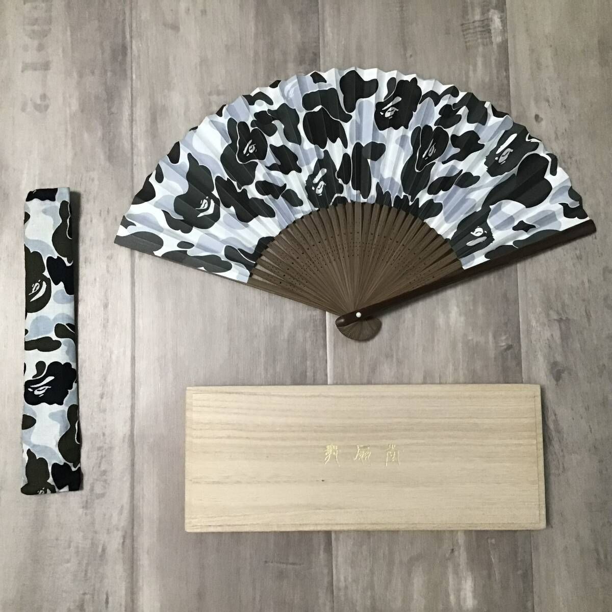 ☆京都限定☆ 舞扇堂 扇子 Kyoto Color Camo a bathing ape BAPE 