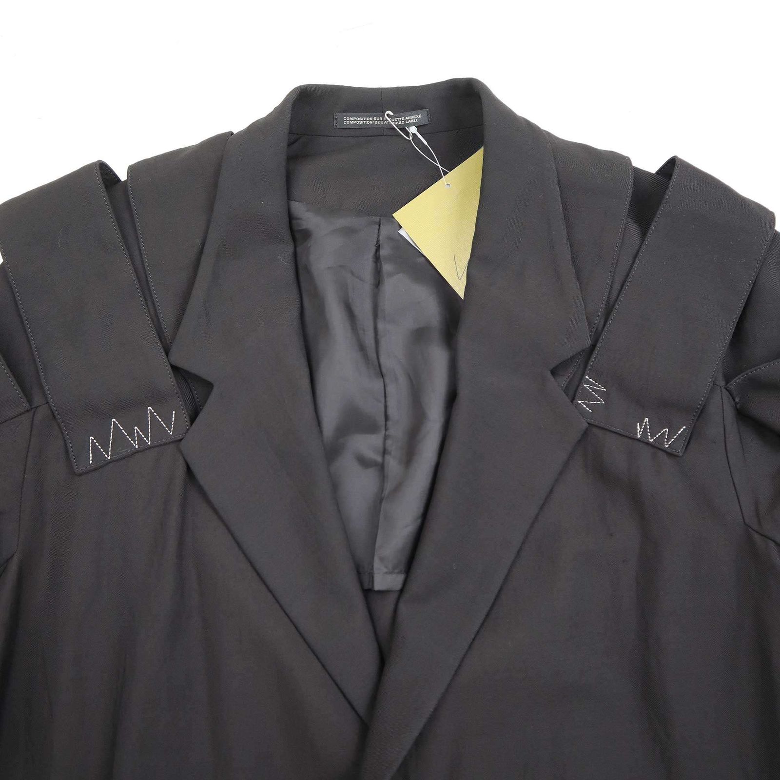 ヨウジヤマモトプールオム　ジャケット　24ss Yohji Yamamoto POUR HOMME ヨウジヤマモト プールオム 24SS W