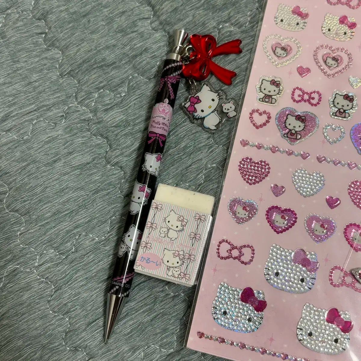 Sanrio サンリオ チャミキティ 古典 シャープ ステッカー 消しゴム セット WWW_ARCHE-JUGEND_DE