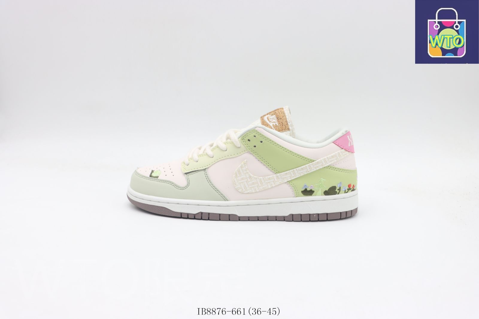 ファブリックパネル＊ハワイアン②オフホワイト キャンバスボード 薄い