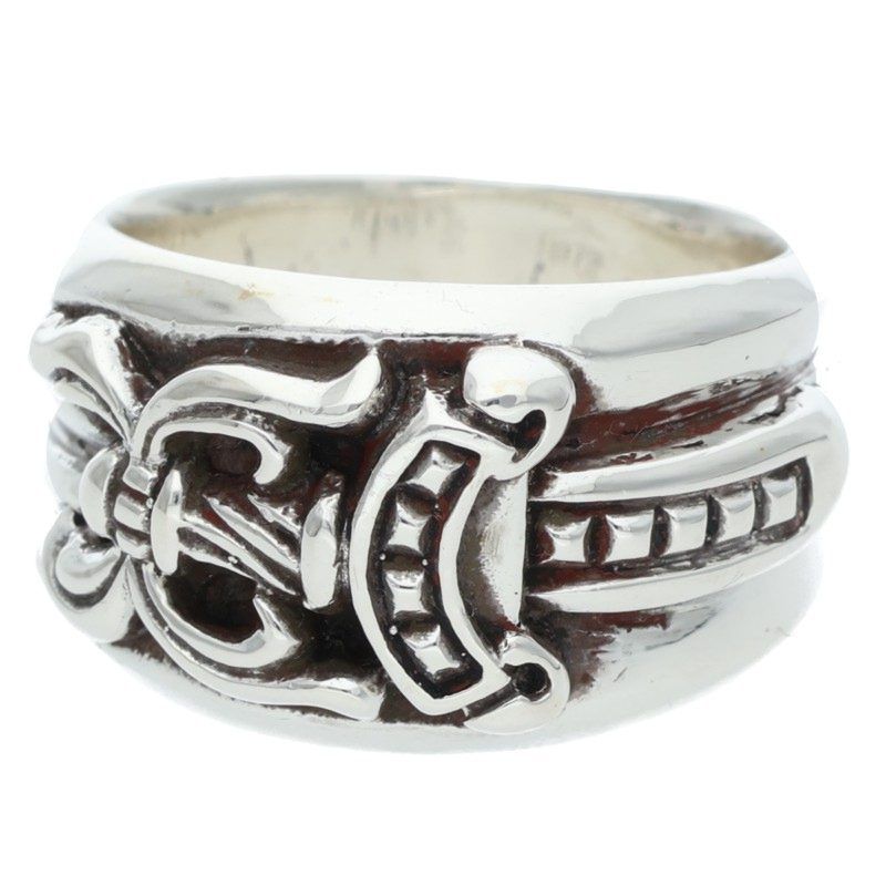 ダガーハートリング　18号 クロムハーツ DAGGER/ダガー シルバーリング メンズ 18号 CHROME