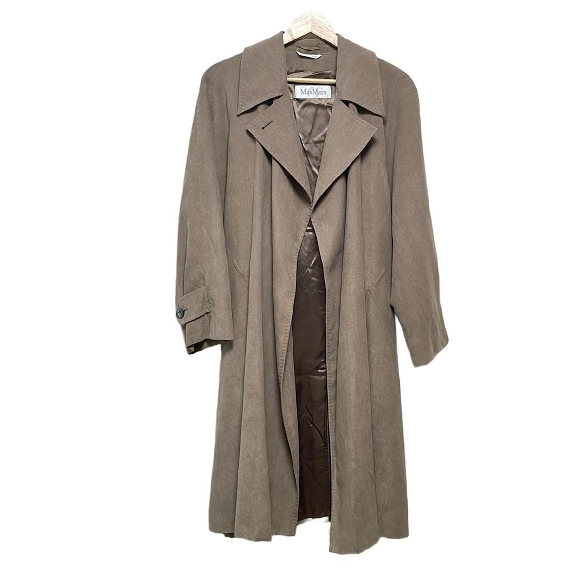 Max Mara マックスマーラ コート サイズ36 S レディース - ベージュ 長袖 春 秋