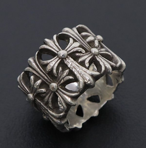 楽天市場】CHROME HEARTS CEMETERY RING クロムハーツ セメタリー