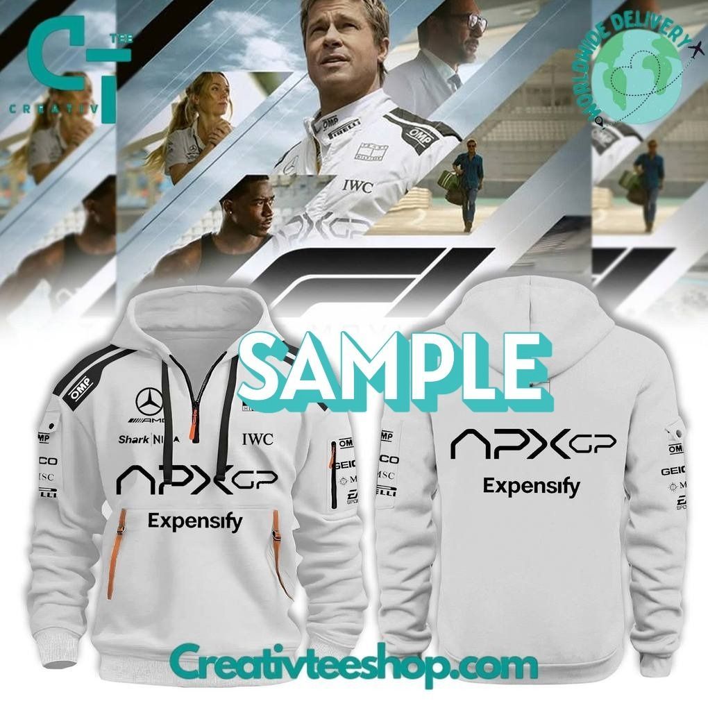 F1 ブラッド・ピット 映画 スウェットシャツ APXGP レプリカ
