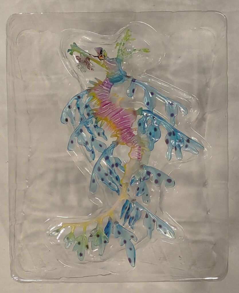 バンダイ いきもの大図鑑プレミアム リーフィーシードラゴン(ブルー