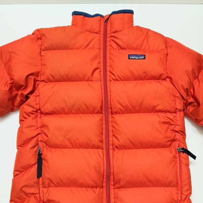 patagonia パタゴニア ダウンジャケット 68301F5 キッズ 12 L オレンジ 