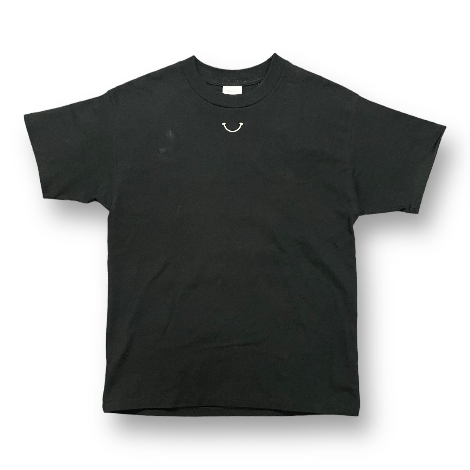 定価16500円 READYMADE 23SS SS T-SHIRT SMILE / BLK ロゴ プリント T