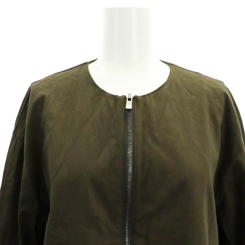 セオリーリュクス theory luxe 23SS Crisp Linen Dite ブルゾン