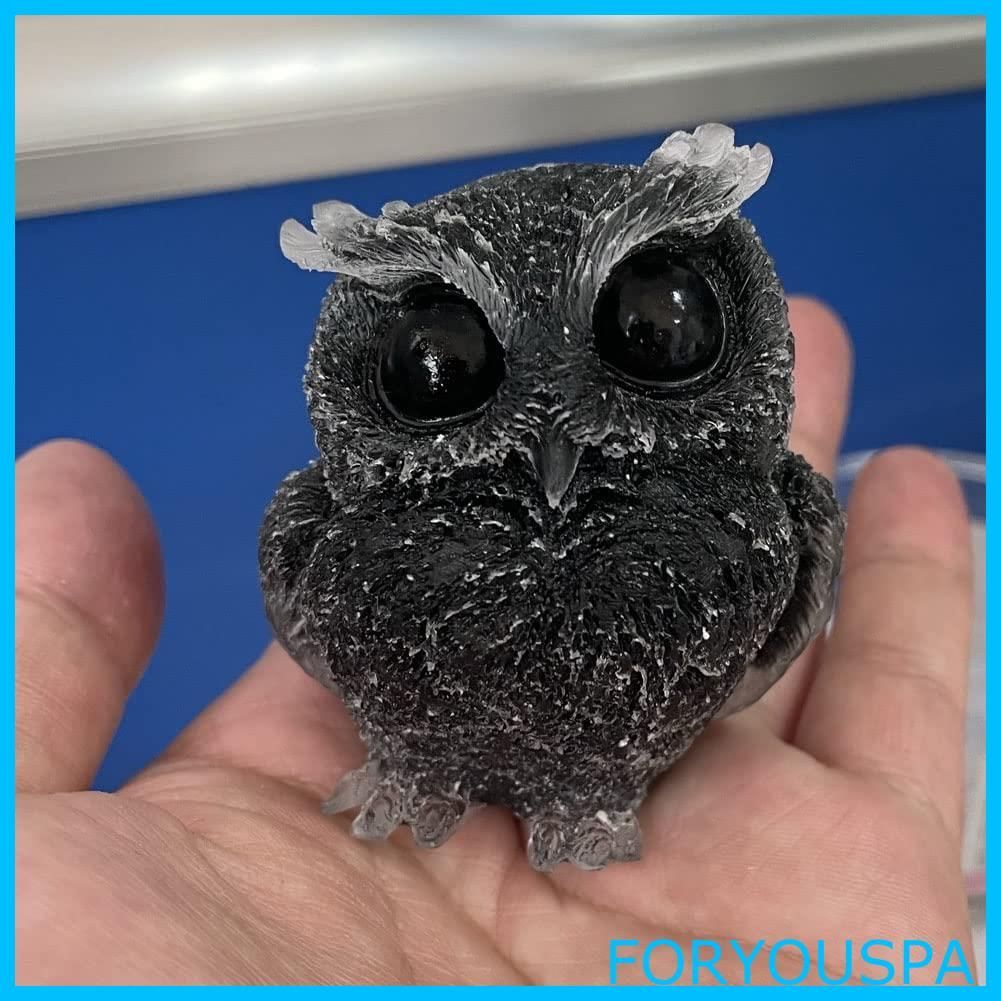 特価】YUYAKESHIふくろう 置物 マスコット オブジェ かわいい ミニ 梟 ...