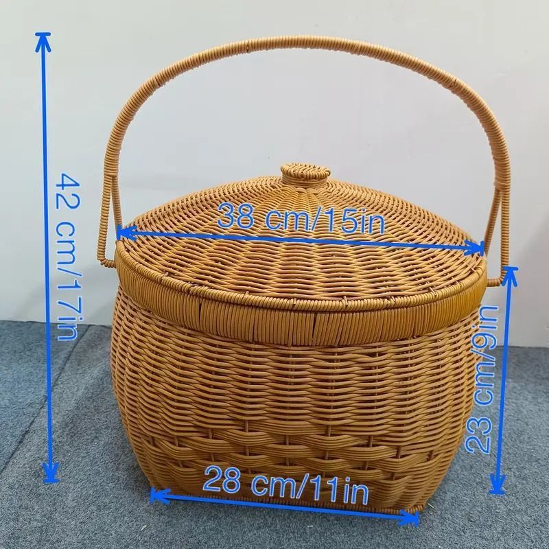 手作りバスケット