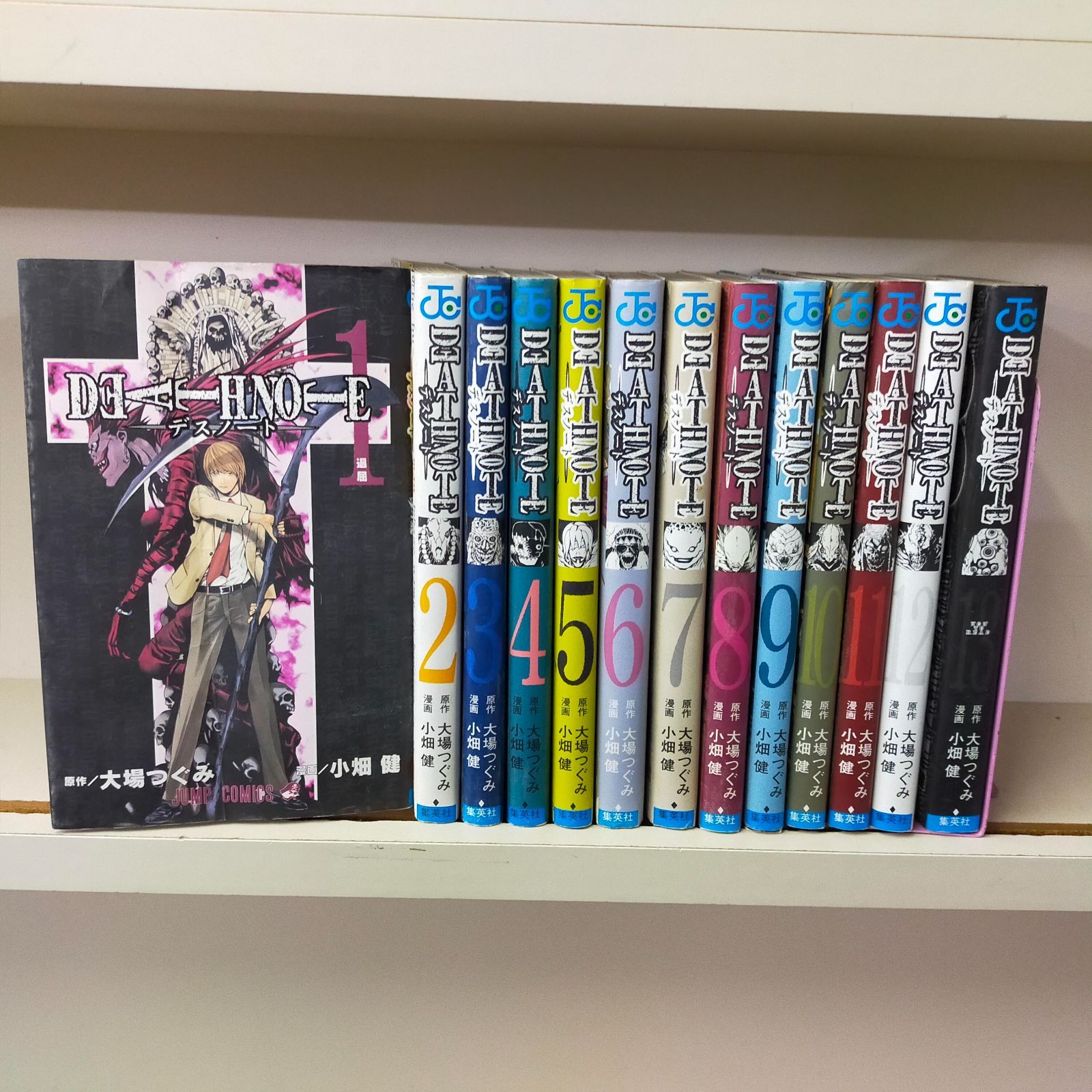 [Book]「DEATH NOTE」全12巻+「HOW TO READ 13」セット　ID:Set_B_20250115_002_4088519116_yahoo0