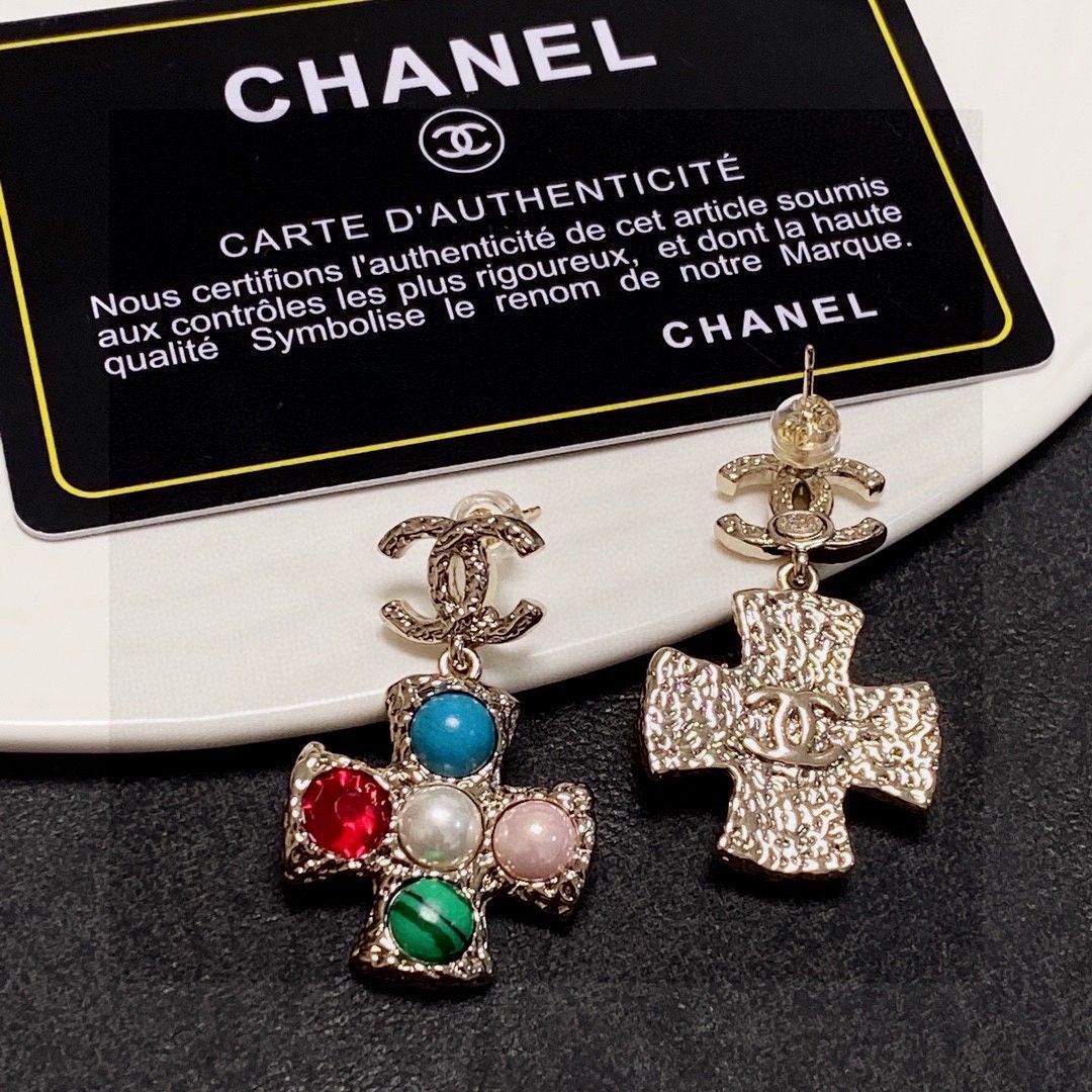 今日特価】CHANEL ダブル C イヤリング 送料無料！在庫限定