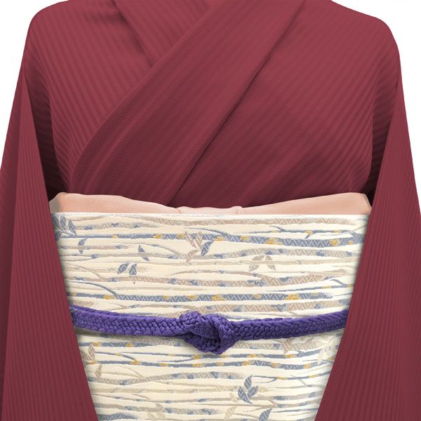 【新品】 袋帯 未使用 正絹 京都 西陣 かわい アイボリー 象牙色 白樺 唐織 カジュアル 春 秋 冬 仕立て上がり みやがわ sb9826