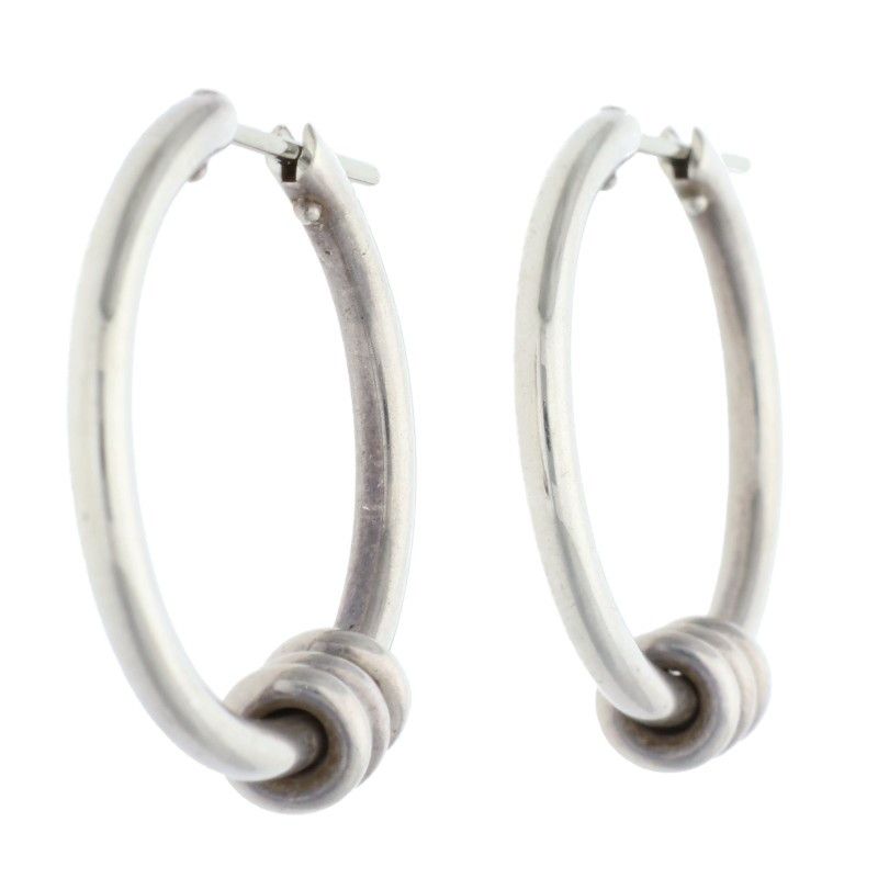 スピネリキルコリン ARGO HOOPS アルゴフープシルバーピアス メンズ