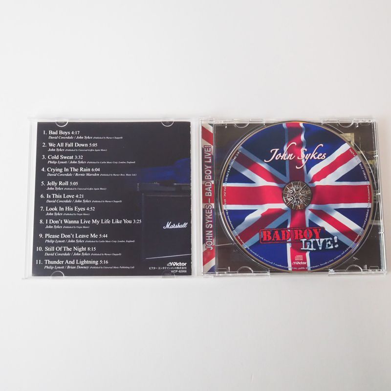 帯付美品] ジョン・サイクス (John Sykes) バッド・ボーイ・ライヴ 