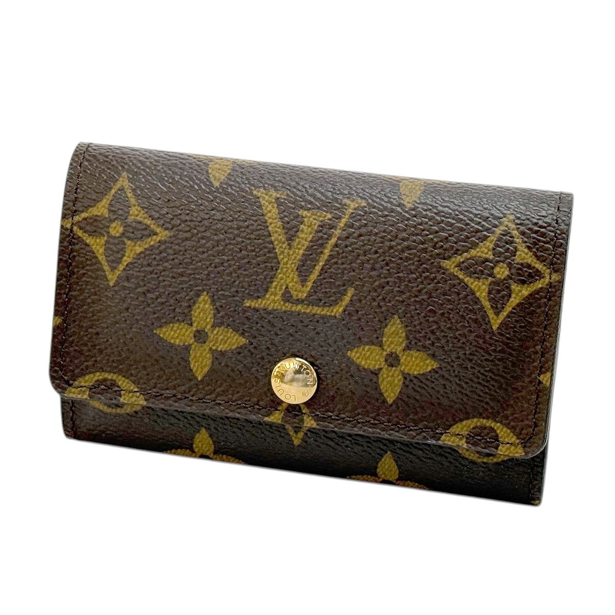ルイ ヴィトン モノグラム M62630 ミュルティクレ6 6連キーケース イニシャルあり LOUIS VUITTON