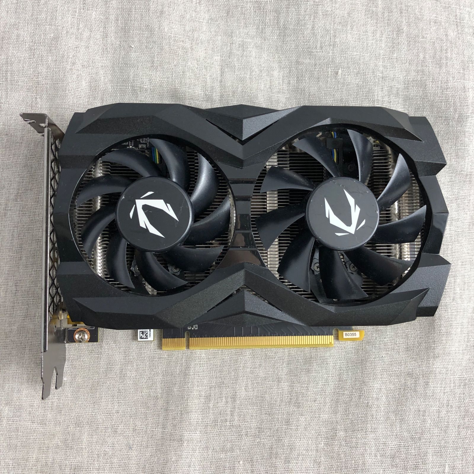 グラフィックボード ZOTAC GAMING GeForce GTX 1660 6GB GDDR5  （ZT-T16600F-10L）【画面出力確認済】/GPU_M230487