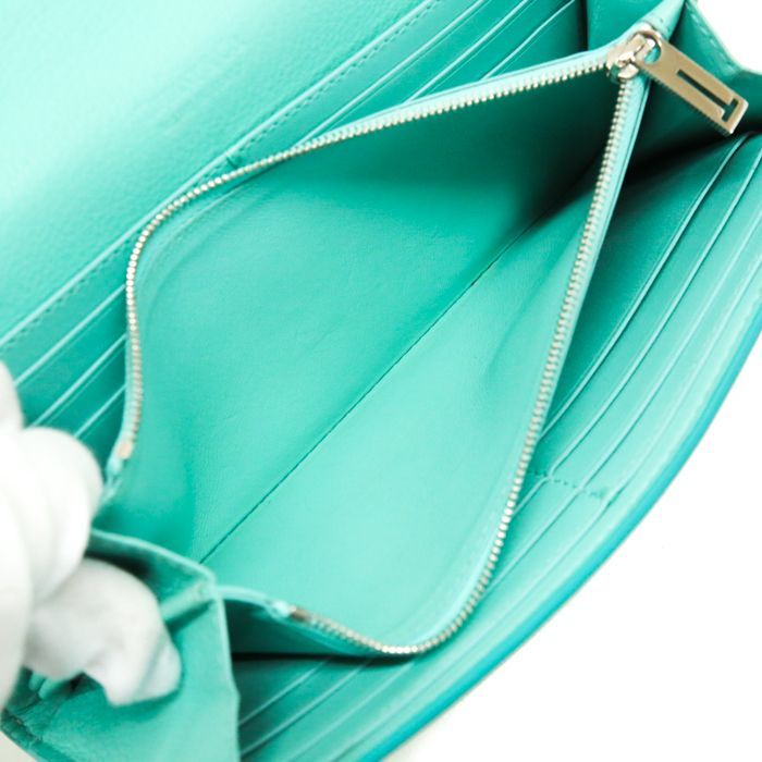ティファニー アンド コー Tiffany & Co. 長財布 レザー バイ
