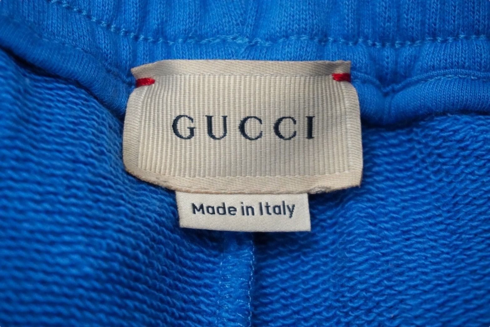 Gucci キッズ  ロゴ プリント ストレートレッグ パンツ　8 グッチ GUCCI キッズ ロゴ プリント ストレートレッグ パンツ