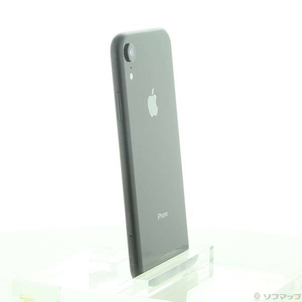中古品〕 iPhoneXR 128GB ブラック MT0G2J／A SIMフリー【305】