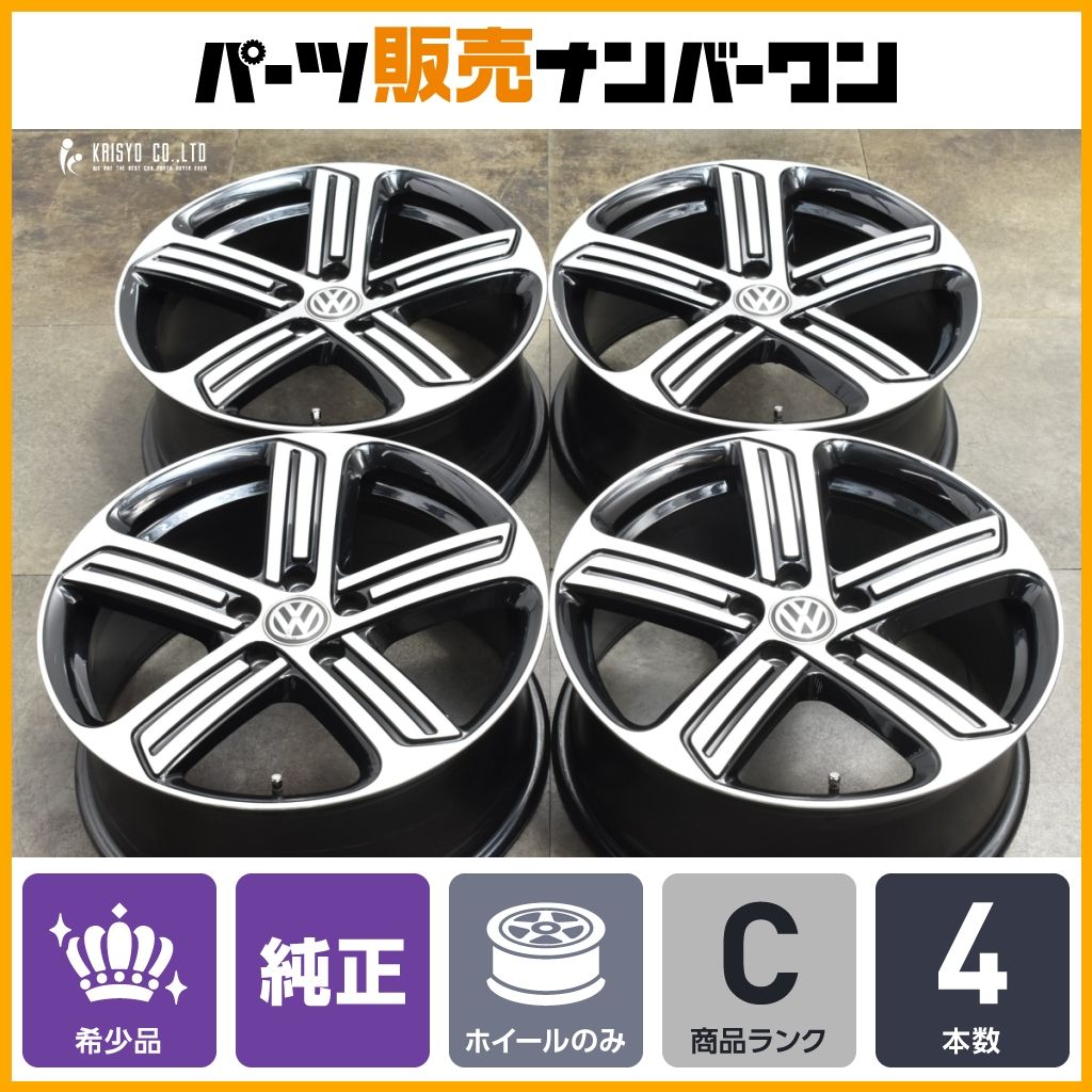 正規品】VW ゴルフ7 R 純正 18in 7.5J +49 PCD112 4本セット 品番