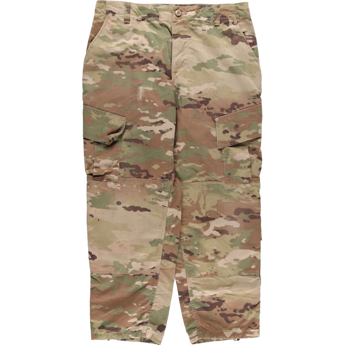 古着 16年納品 米軍実品 迷彩柄 ミリタリー カーゴパンツ USA製 MEDIUM-X-SHORT メンズw34 /eaa346351 /eaa346351