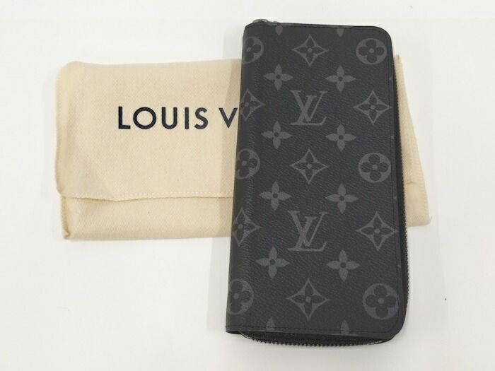 ルイヴィトン モノグラム エクリプス ヴェルティカル 財布 ブラック