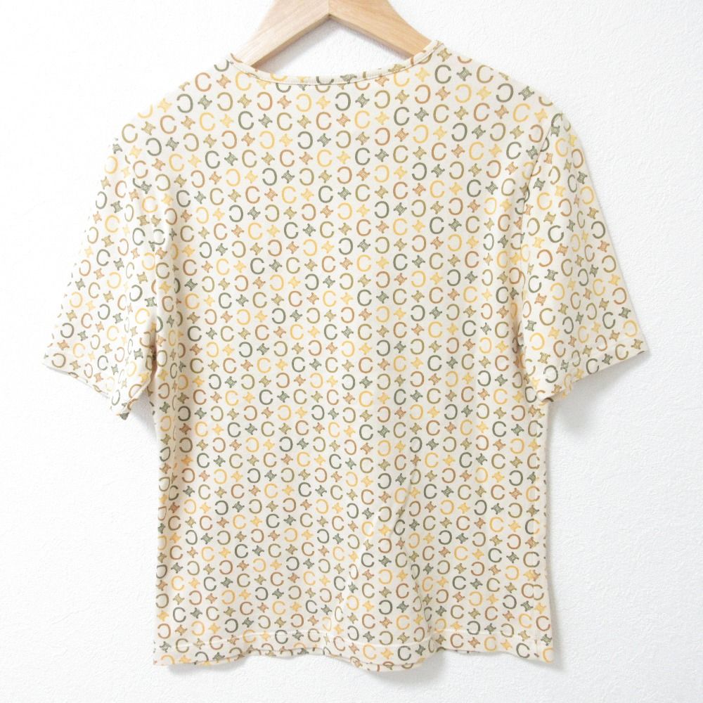 セリーヌ　Tシャツ 未着用　M 半袖　マカダムロゴ　タグ付 セリーヌ Tシャツ 未着用 M 半袖 マカダムロゴ タグ付 セリーヌ T