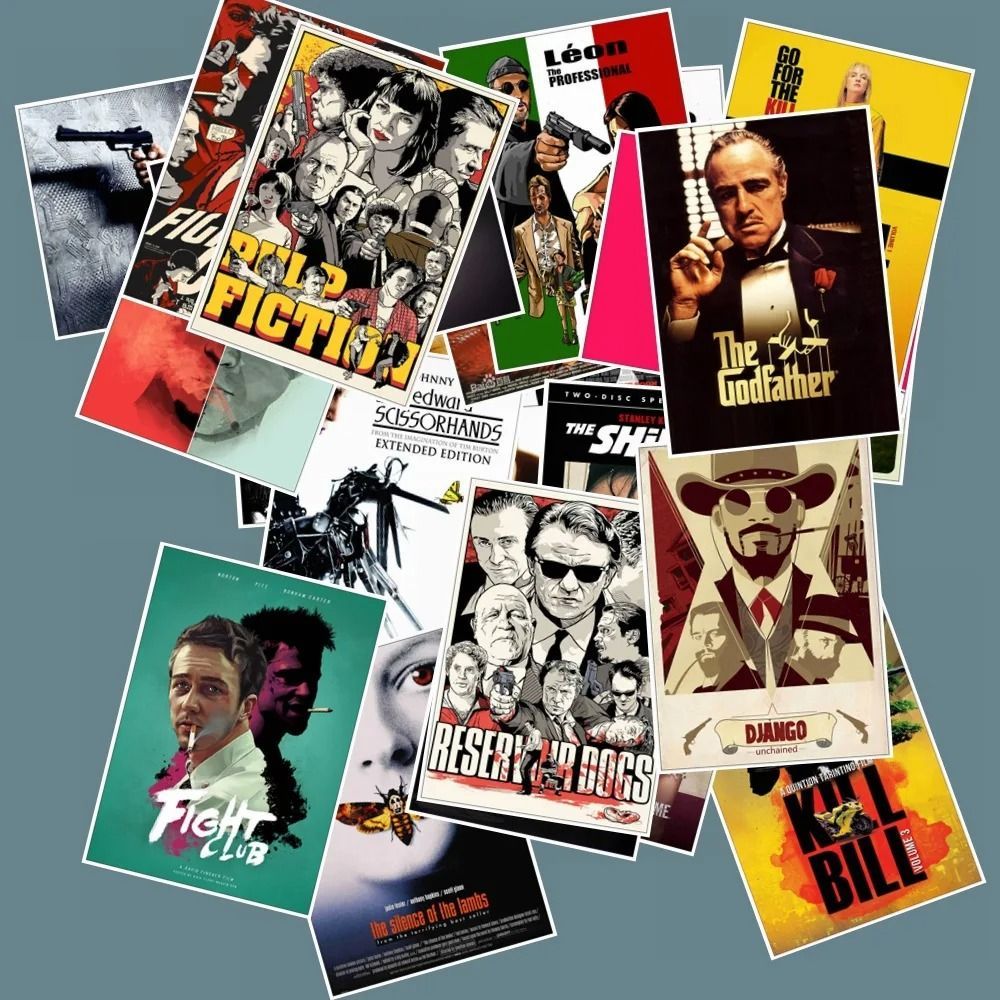 25枚セット 名作 映画 ムービー コレクション 洋画 映画ポスター PVC