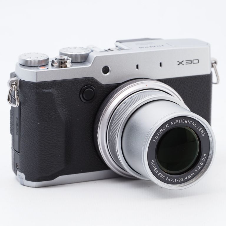 FUJIFILM デジタルカメラ X30 シルバー FX-X30 S - カメラ、光学機器