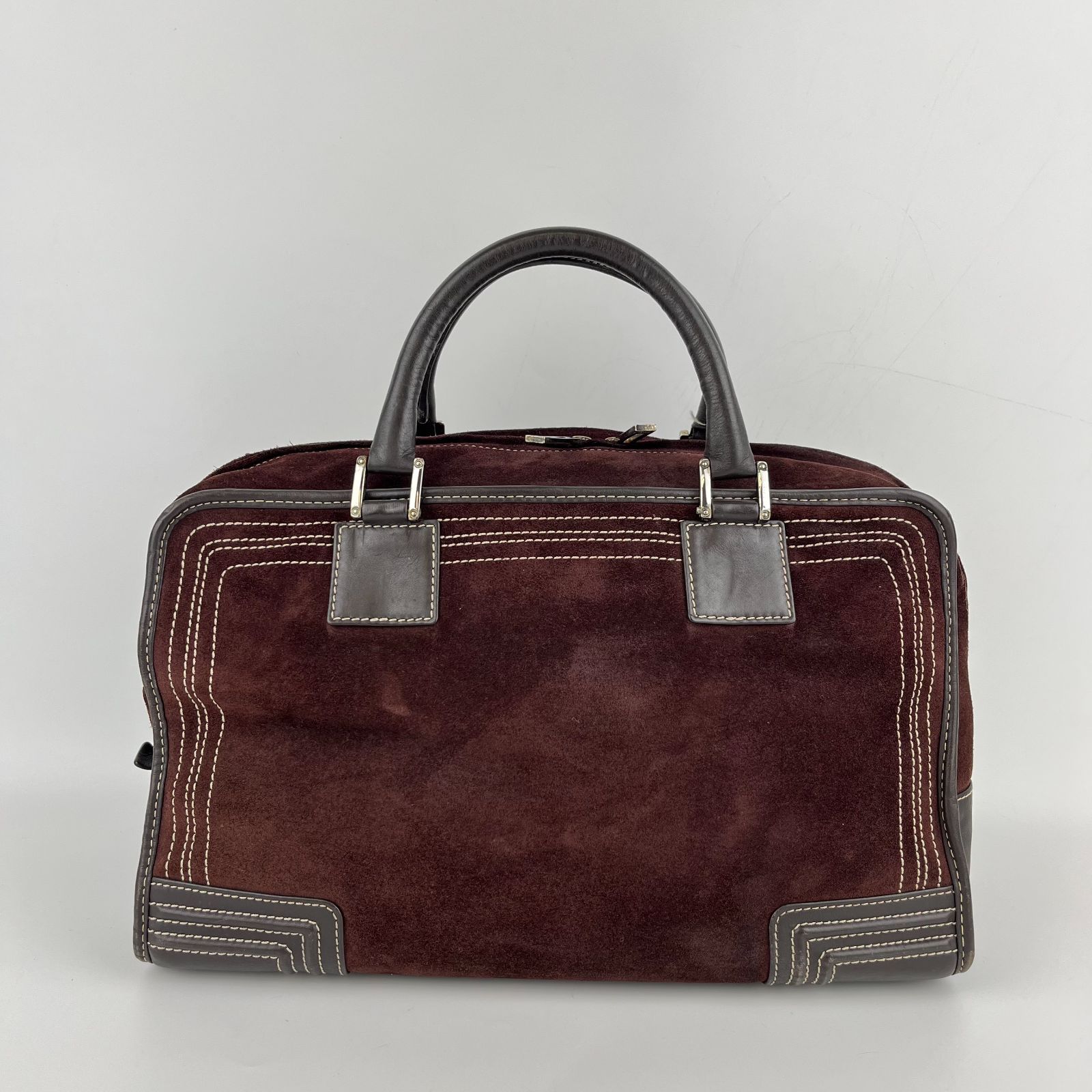 中古】LOEWE ロエベ アナグラム アマソナ36 ハンドバッグ 中古】LOEWE ロエベ アナグラム アマソナ36 ハンドバッグ