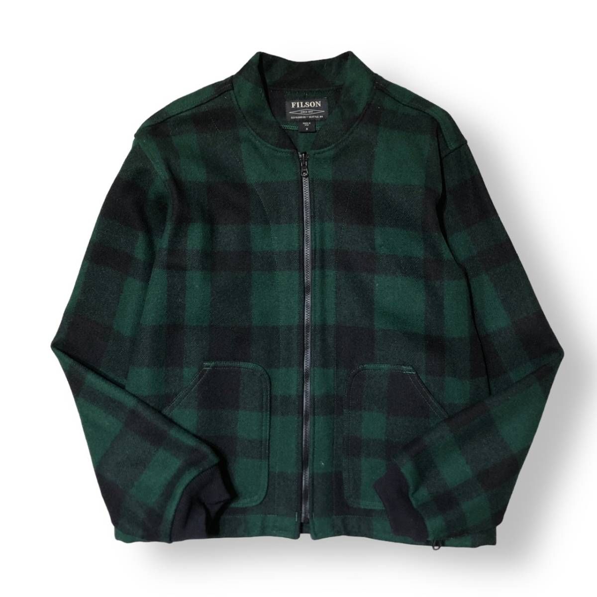 FILSON Mackinaw Wool Jacket Liner ウールジャケット M グリーン系 11010036 フィルソン 