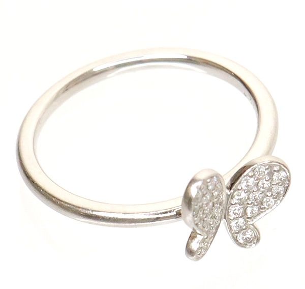 広尾店】美品 ポンテヴェキオ PonteVecchio パヴェダイヤリング Pt999  