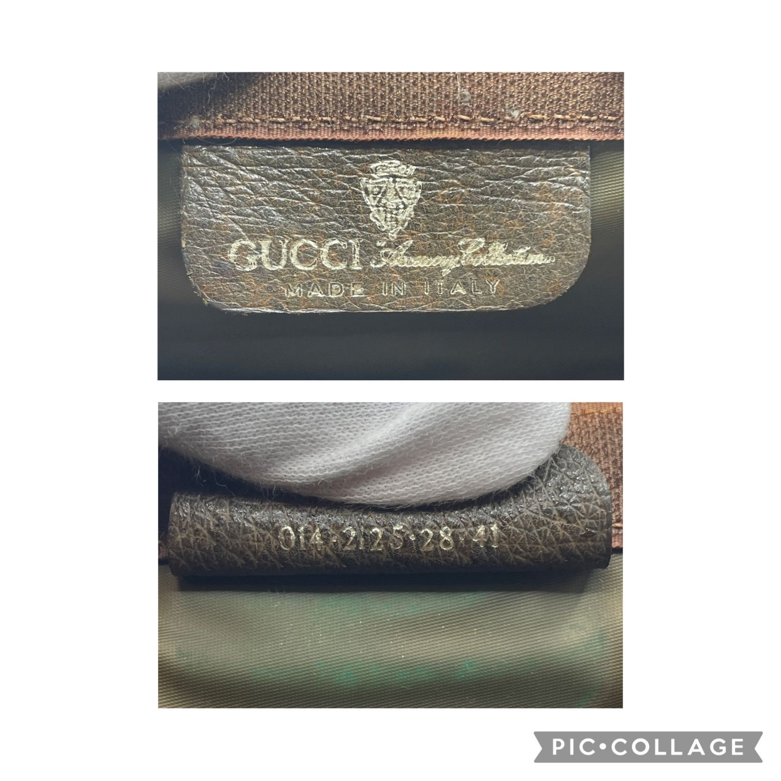 GUCCI オールドグッチ シェリーライン クラッチバッグ ヴィンテージ GUCCI オールドグッチ クラッチバッグ シェリーライン GGプラス