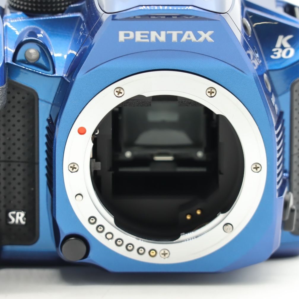 美品】☆ショット数「5,081回」PENTAX ペンタックス K-30 クリスタルブルー - メルカリ