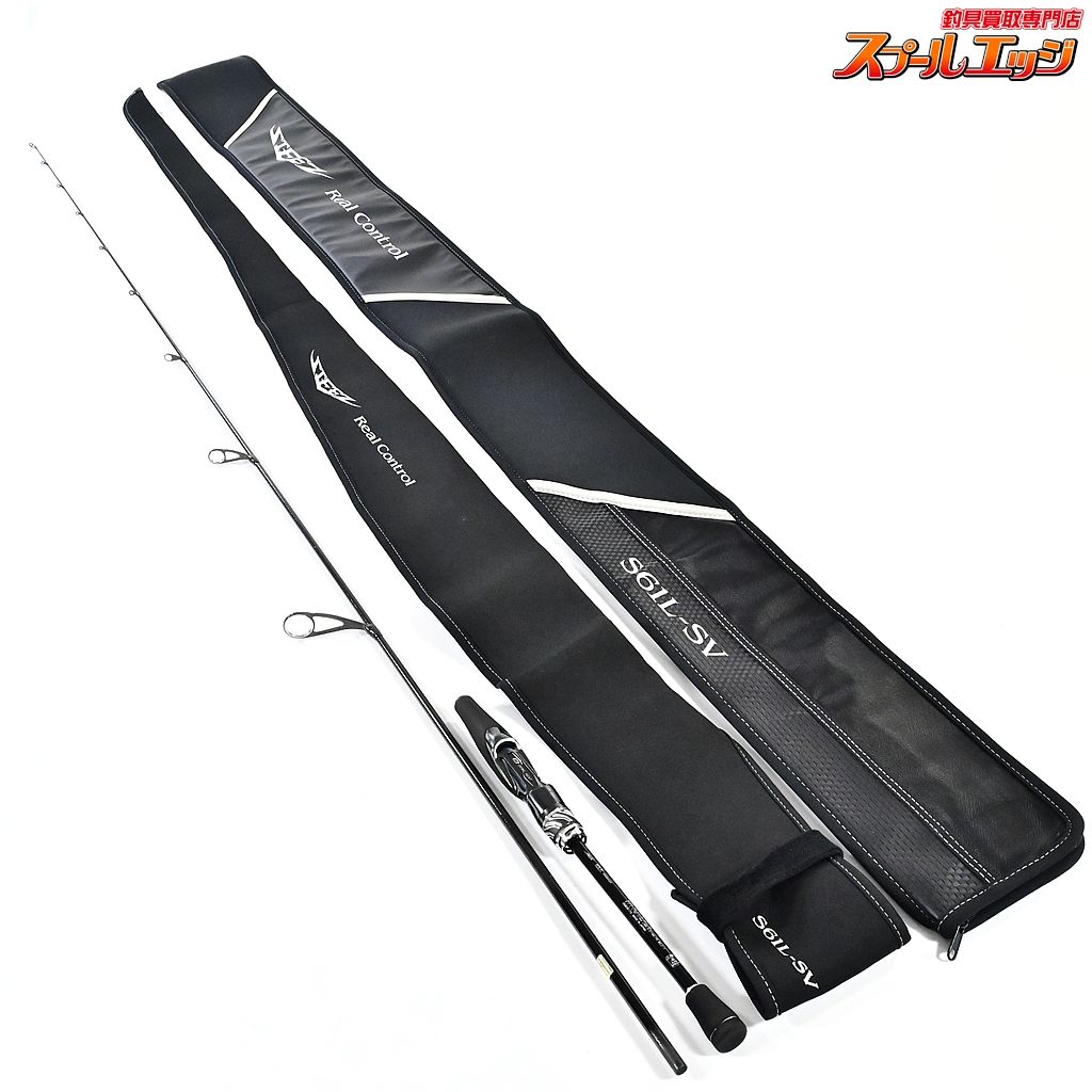 ダイワ 23スティーズ RC S61L-SV リアルコントロール DAIWA STEEZ Real Control バス スピニングモデル K_206 v43211
