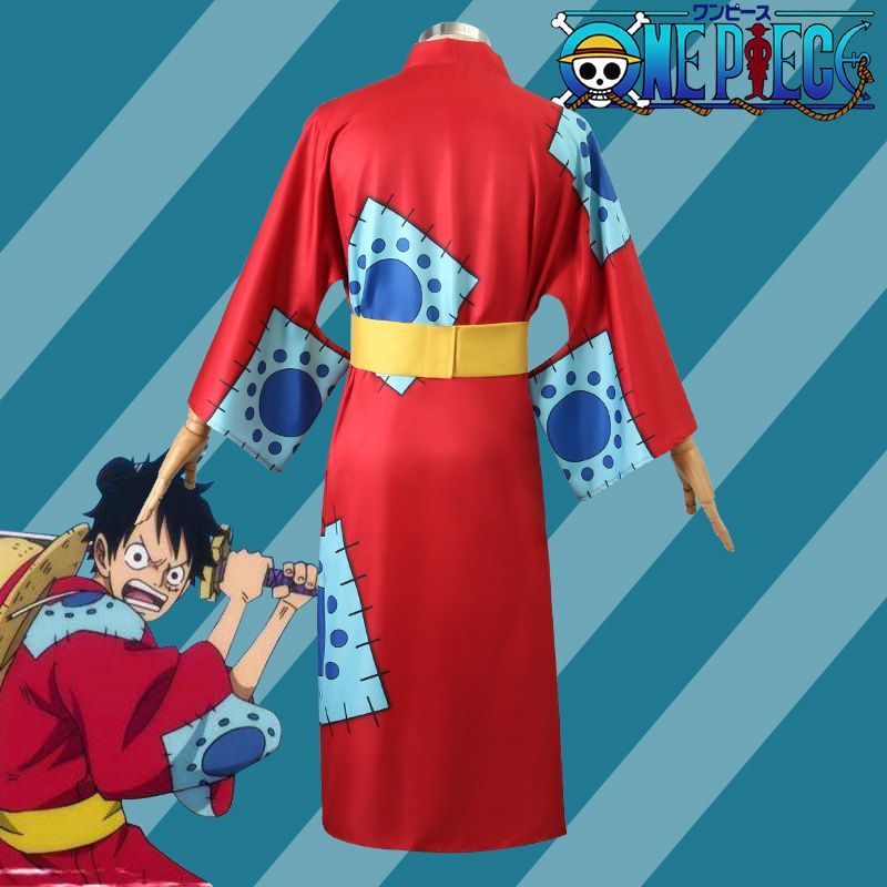 ワンピース モンキー D ルフィ コスチューム イベント 仮装 和服 コスプレ衣装 Monkey D. Luffy コスプレ ONE PIECE  ワノ国 コスプレ道具 ステージ服 学園祭 文化祭 ハロウィン 舞台 演出服 演劇 撮影lufei02 - メルカリ