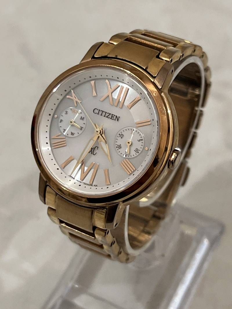 CITIZEN XC シチズン クロスシー ソーラー 腕時計 8635-T021883 稼働品