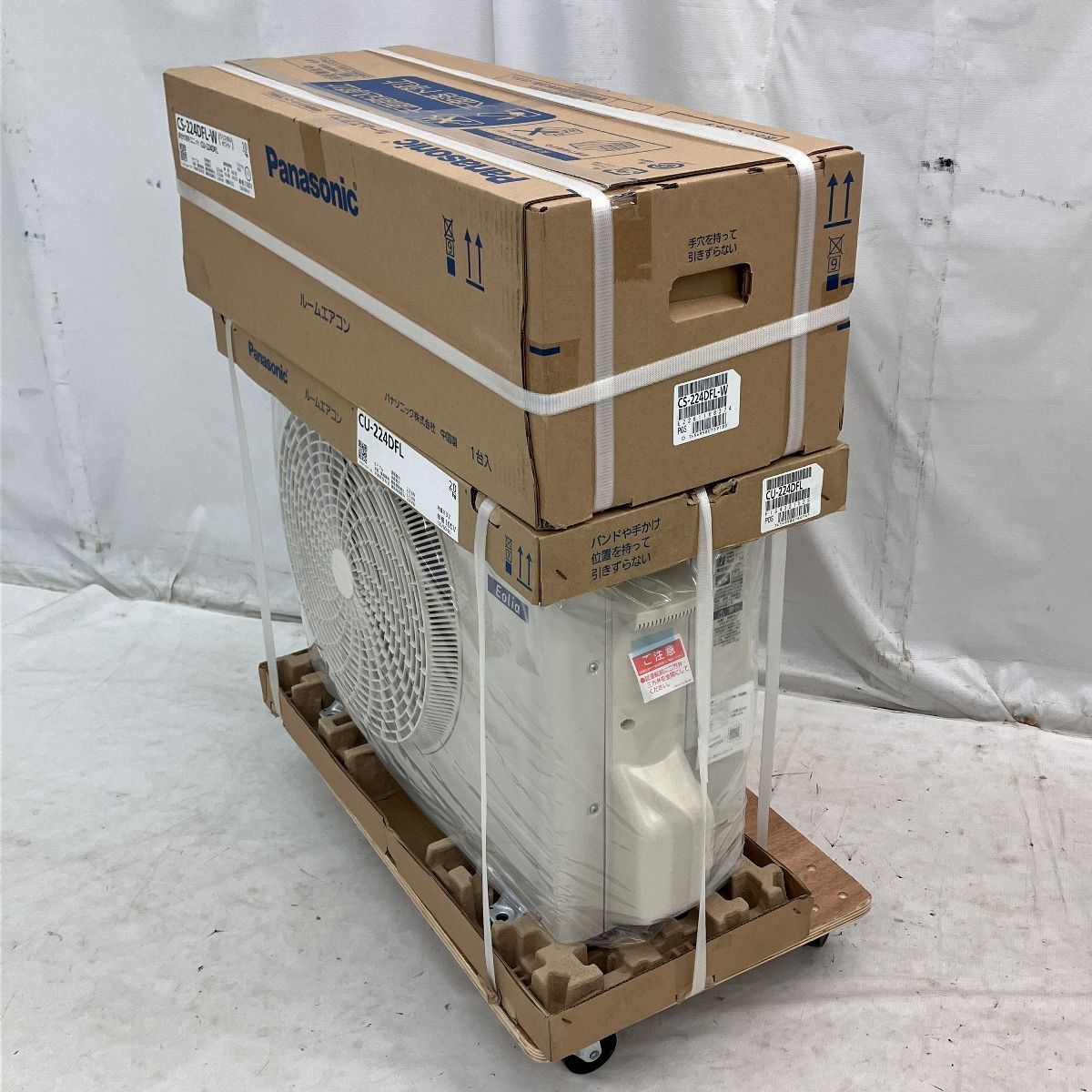 Panasonic CS-224DFL-W CU-224DFL ルームエアコン 6畳 室内機