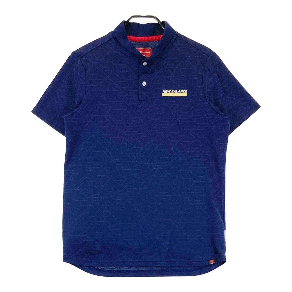 サイズ：6 NEW BALANCE GOLF ニューバランス  ラバーロゴ 半袖ポロシャツ 総柄 ネイビー系 [240101454727] ゴルフウェア メンズ ストスト 楽天市場】NEW BALANCE GOLF ニューバランスゴルフ 2022年モデル