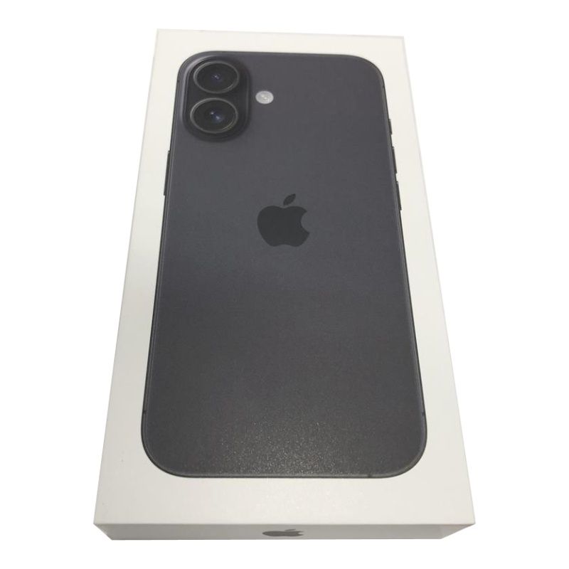 SIMフリー Apple iPhone 16 128GB MYDQ3J|A Appleストア 品 ブラック スマートフォン スマホ 22504K471