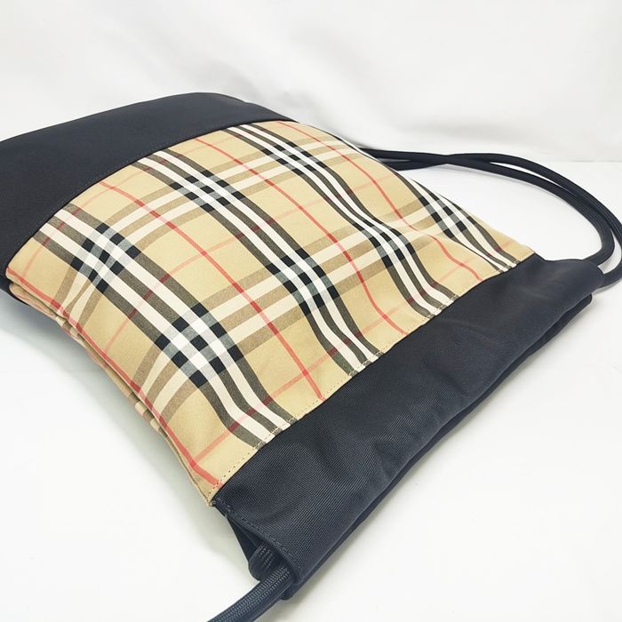 【極美品】バーバリー　リュック　バックパック　ナイロン　ノバチェック　ベージュ 楽天市場】BURBERRY バーバリー ノバチェック リュックサック