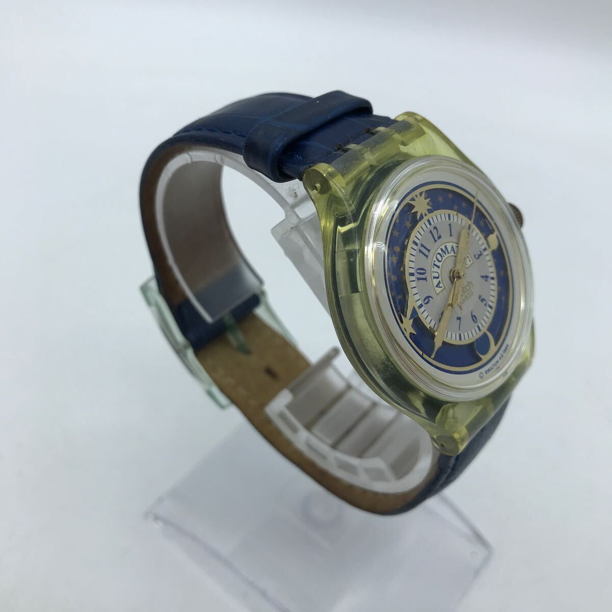 Swatch スウォッチ Automatic 自動巻き 稼働品 星 スター 裏スケ