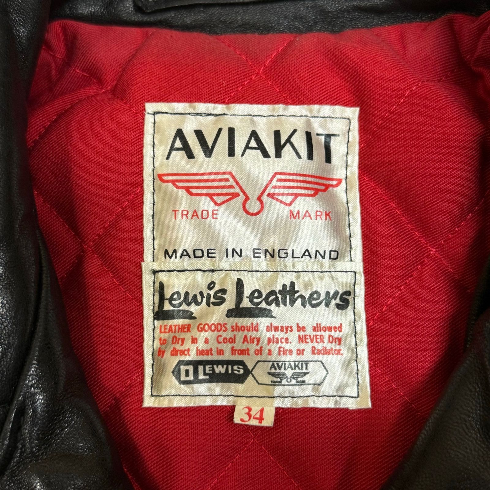 Lewis Leather LIGHTNING ライトニング シープスキン レザー